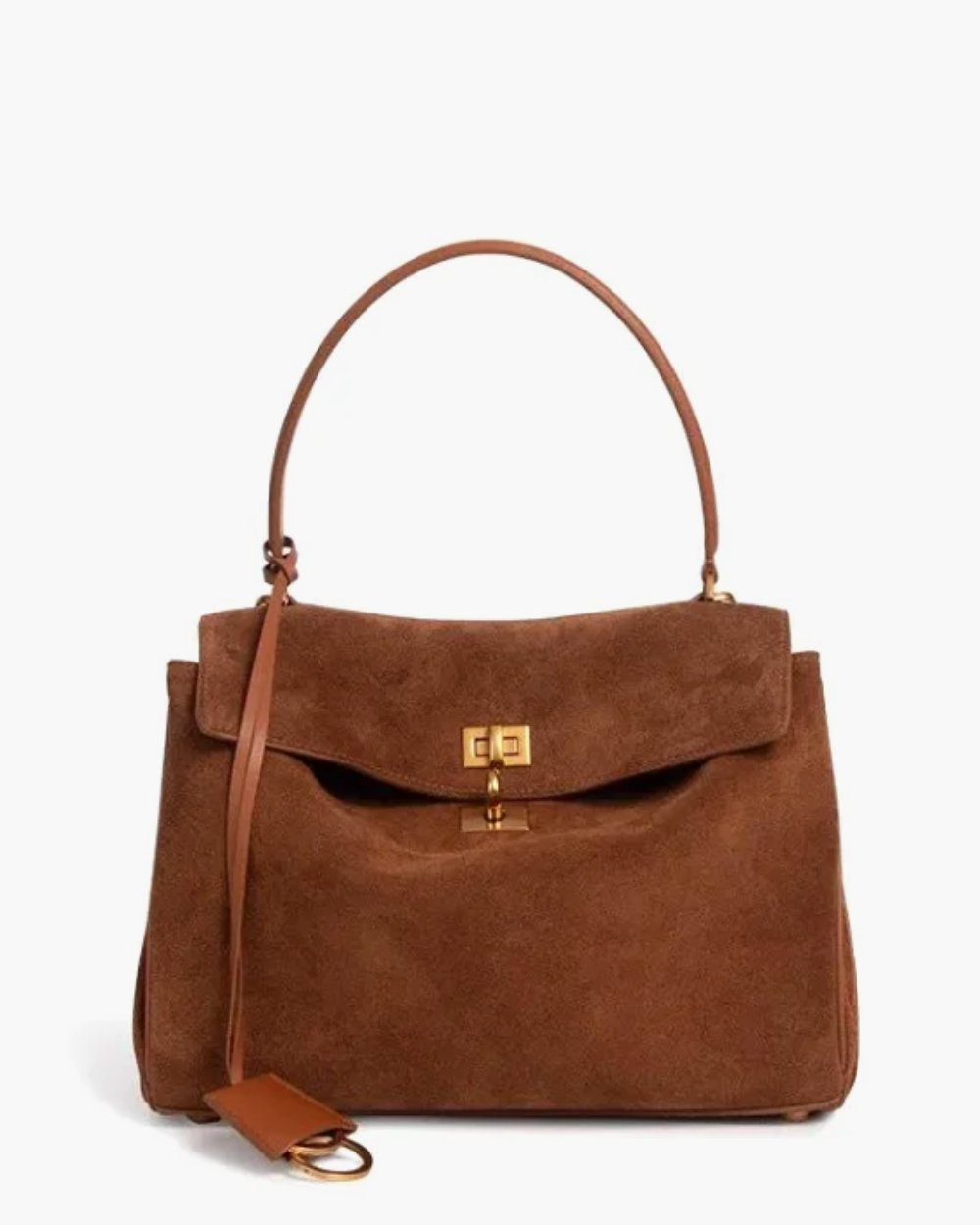 Large Brown Tote - EcoDeer Material Large Brown Tote - EcoDeer Material