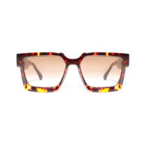 Tiger Brown Big Square frame.Tortoiseshell Acetate .