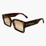 Tiger Brown Big Square frame.Tortoiseshell Acetate .