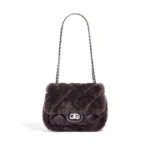 Luxury Leather Bags with Fur Details