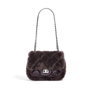 Luxury Leather Bags with Fur Details