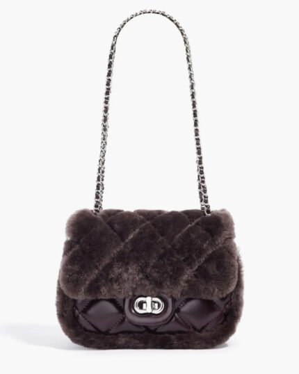 Luxury Leather Bags with Fur Details