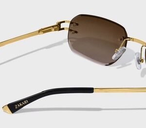 Remmler Sunglasses & Gold Metal