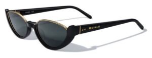 Blacκ cat eye Sunglasses - Image 2