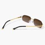 Remmler Sunglasses & Gold Metal