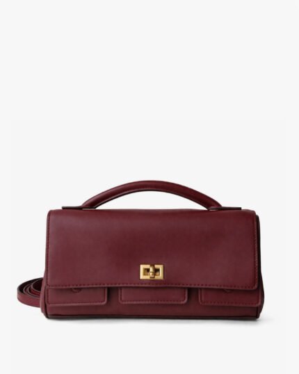 Cowhide Leather Bag for Women – Elegant Medium Size Handbag