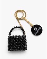 Zakari Beaded Bag Charm – Handmade Keychain for Bags