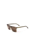 Olive Transparent sunglasses